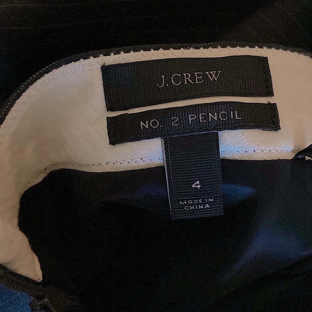 J. Crew No.2 pencil skirt